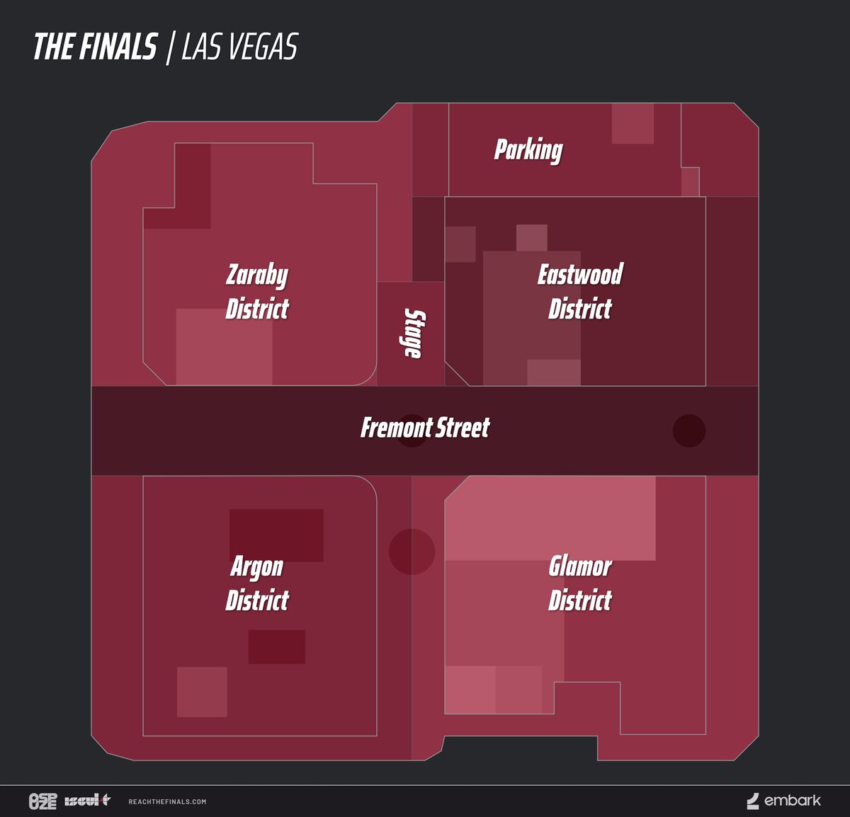 Las Vegas map